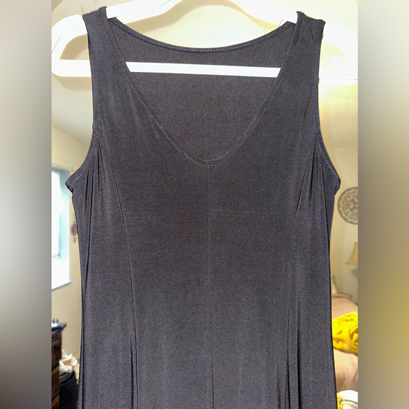 Tash & Sophie Black Slinky Midi Dress NWOT - Picture 5 of 11